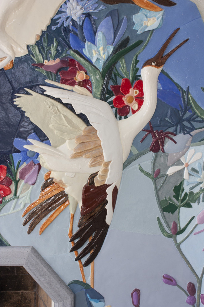 Действующий угловой камин "Симфония Донского Края"