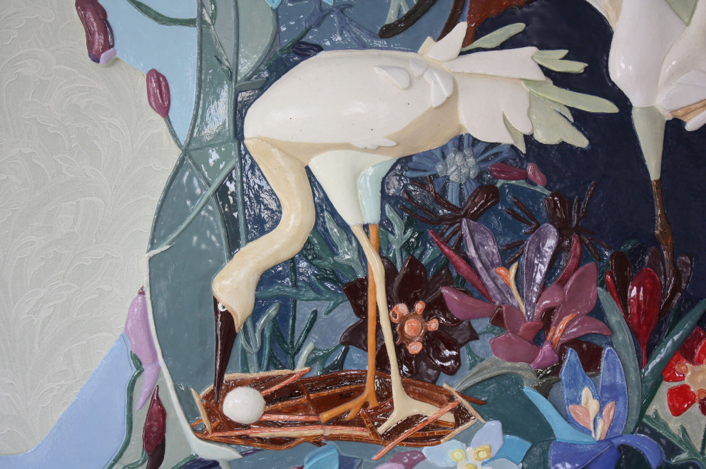 Действующий угловой камин "Симфония Донского Края"