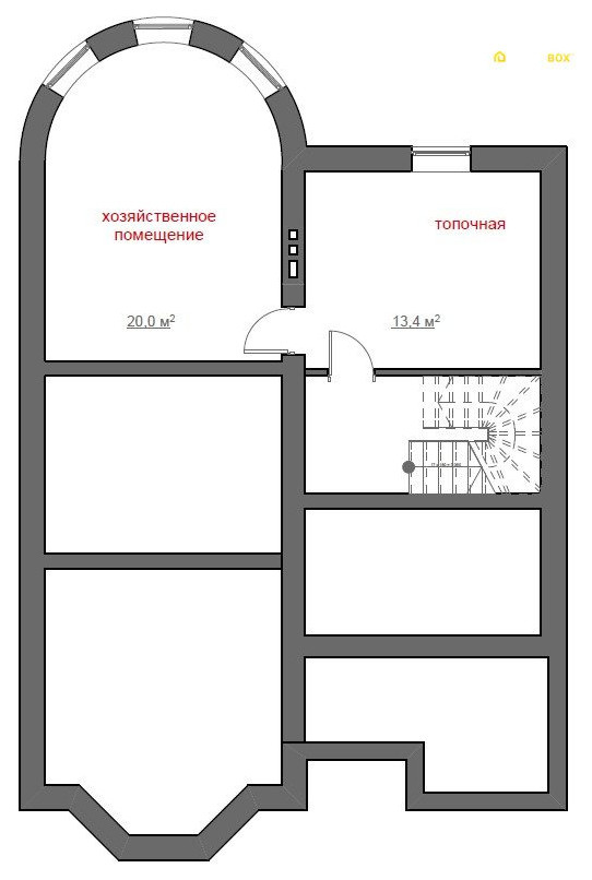 Проект дома общей площадью 160 м2