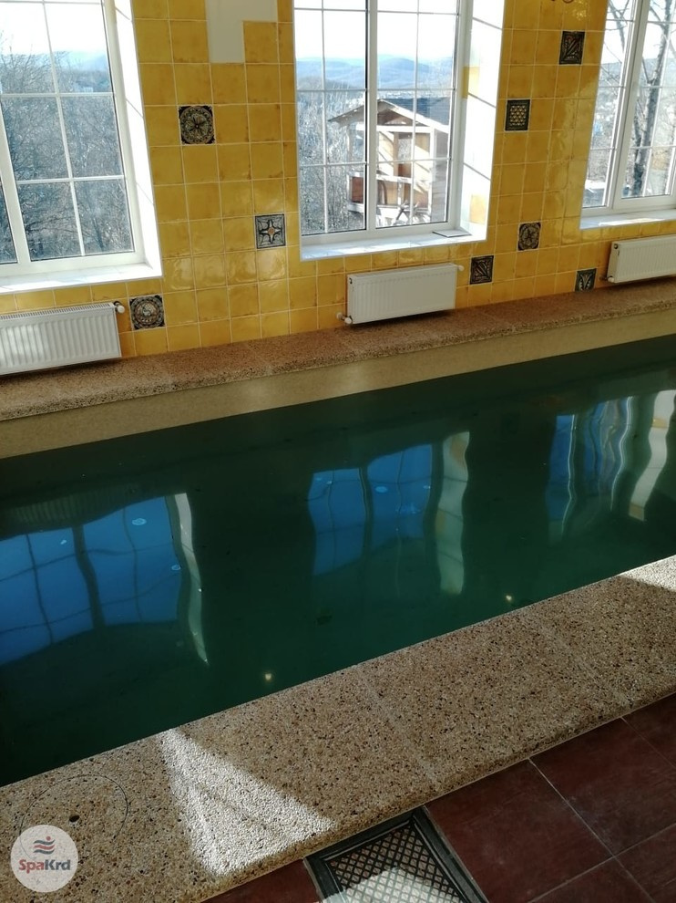 Строительство закрытого бассейна в Горячем ключе