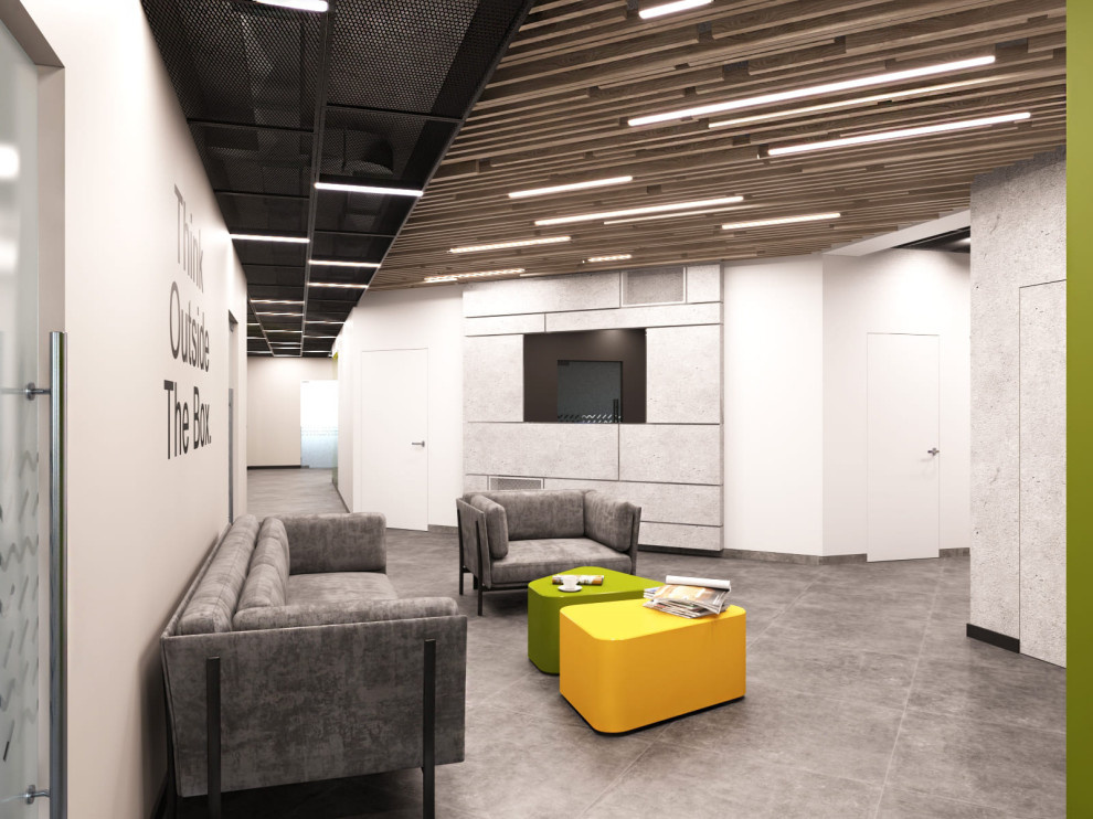 Дизайн офиса IT-компании SoftFX 470 м2