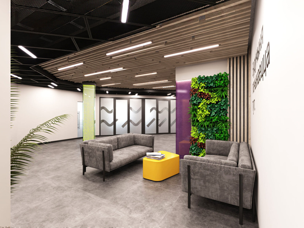 Дизайн офиса IT-компании SoftFX 470 м2