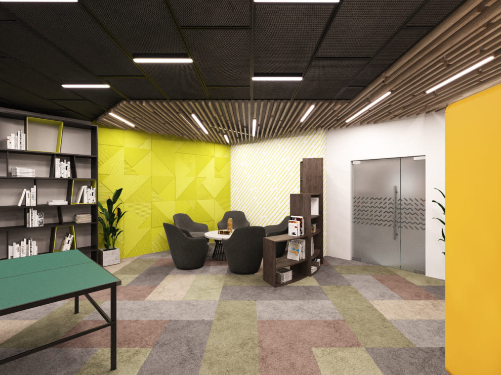 Дизайн офиса IT-компании SoftFX 470 м2