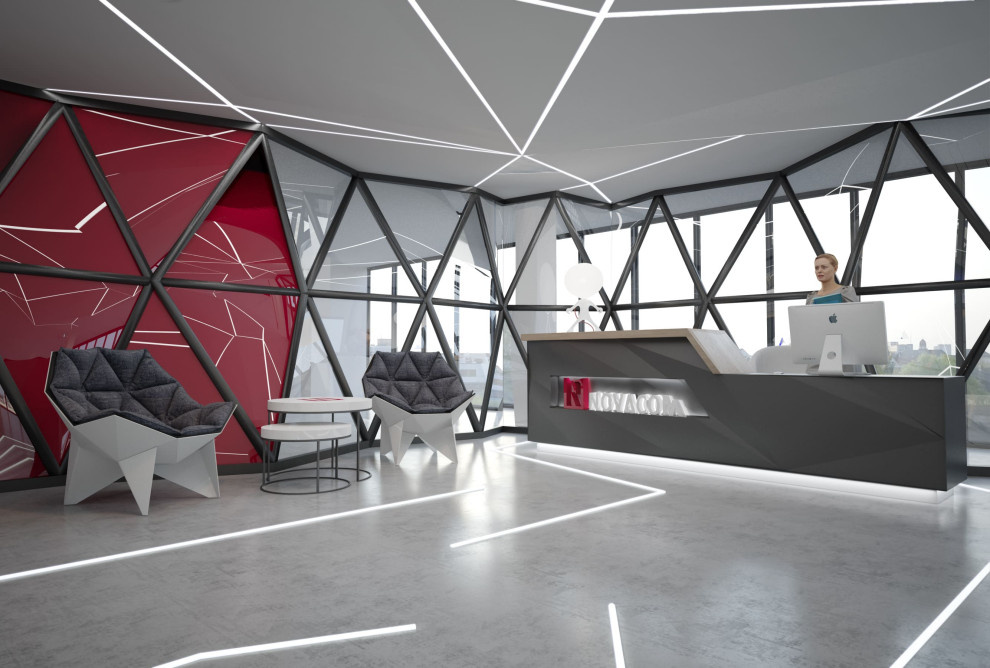 Дизайн офиса IT-компании Novacom, 198 м2