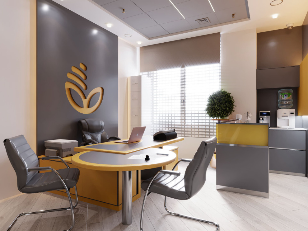 Дизайн офиса Белагропромбанка, 100 м2