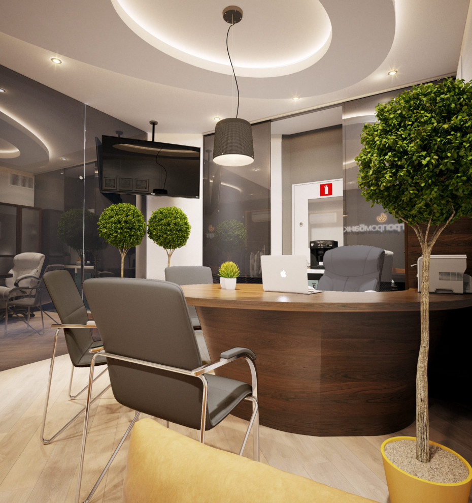 Дизайн офиса Белагропромбанка, 100 м2