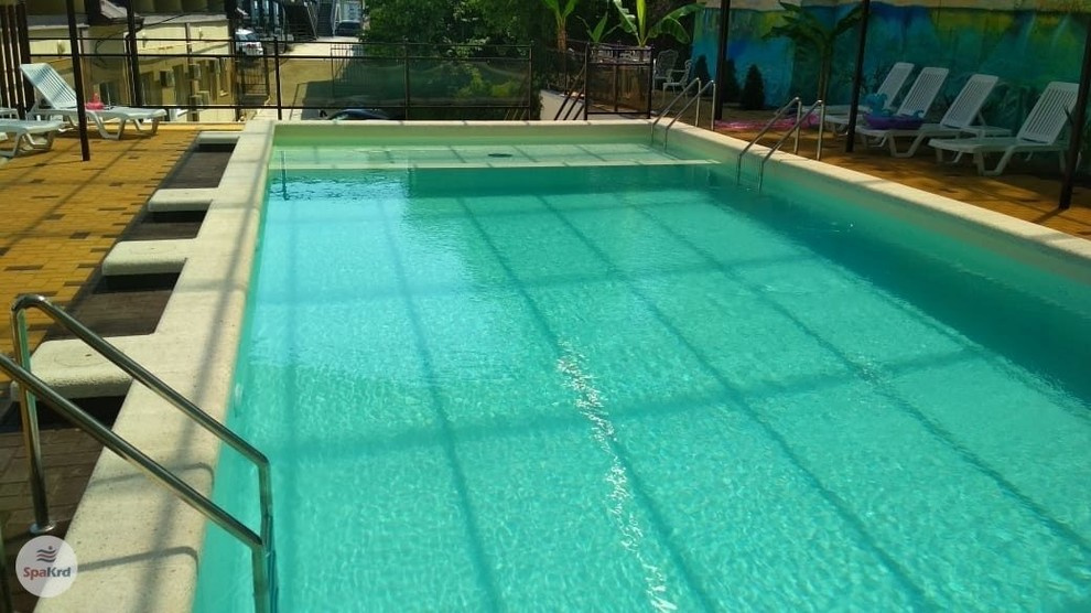 Строительство бассейна в Ольгинке