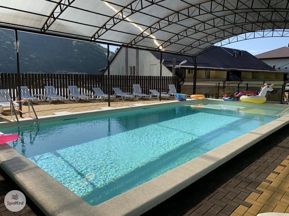 Строительство бассейна в Ольгинке