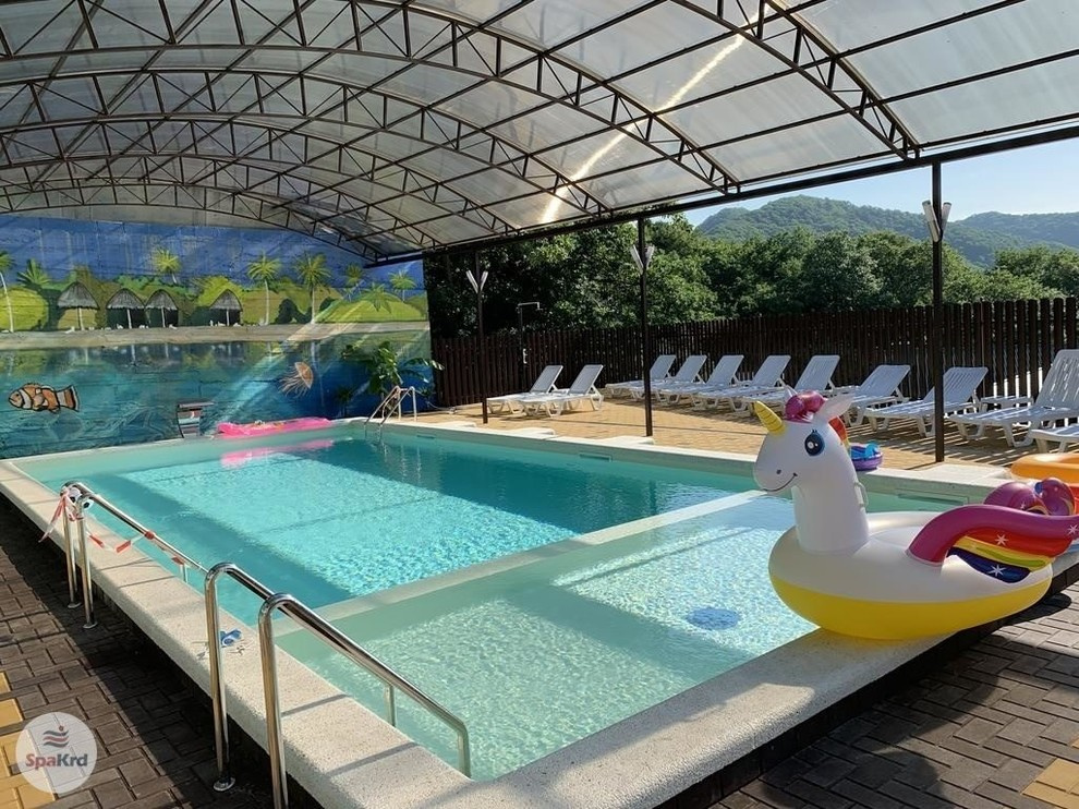 Строительство бассейна в Ольгинке