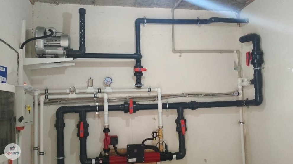 Строительство бассейна в Ольгинке