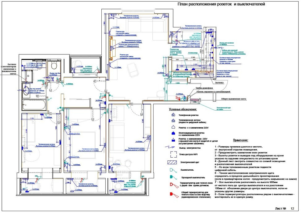 Интерьер квартиры в Москве 92 кв.м
