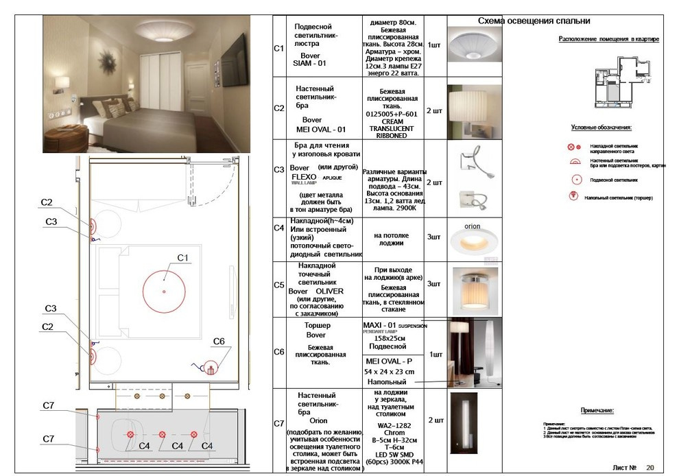 Интерьер квартиры в Москве 92 кв.м