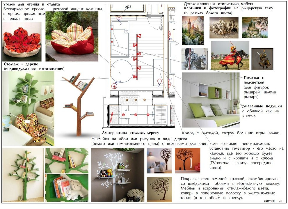 Интерьер квартиры в Москве 92 кв.м