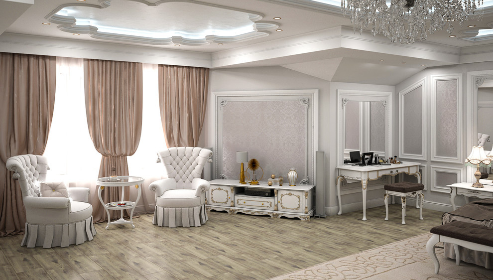 Дом в отрадном. Спальня.