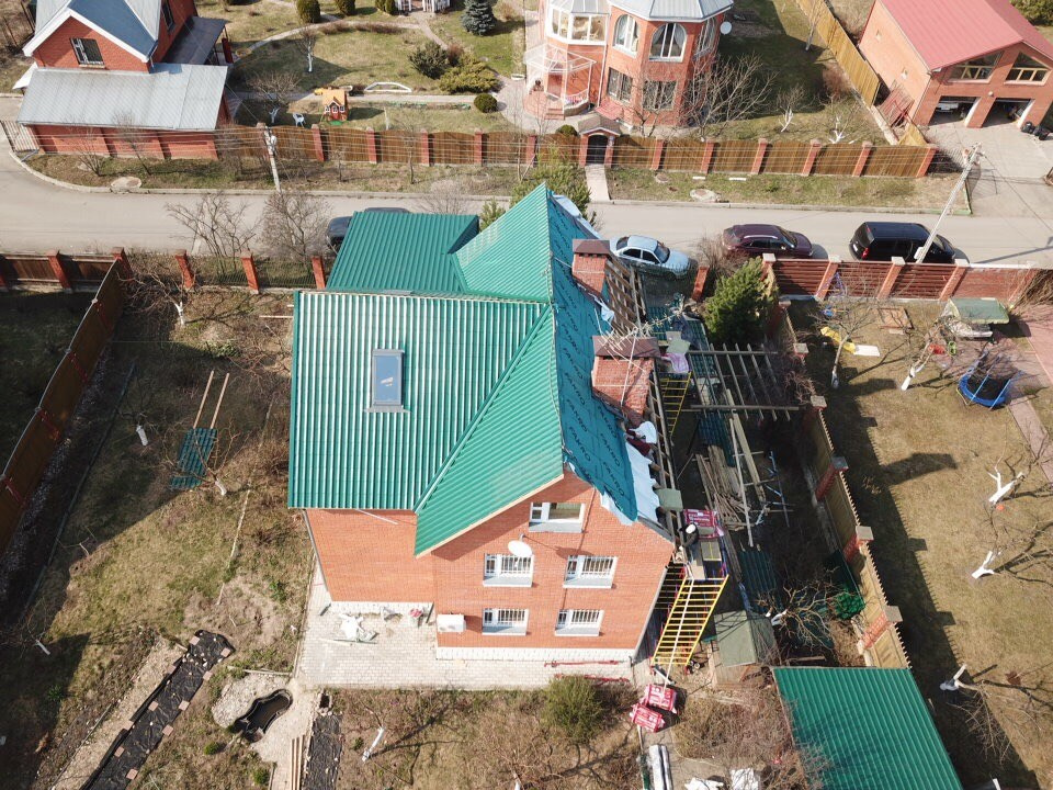 Устройство кровли Монтекристо, VIKING