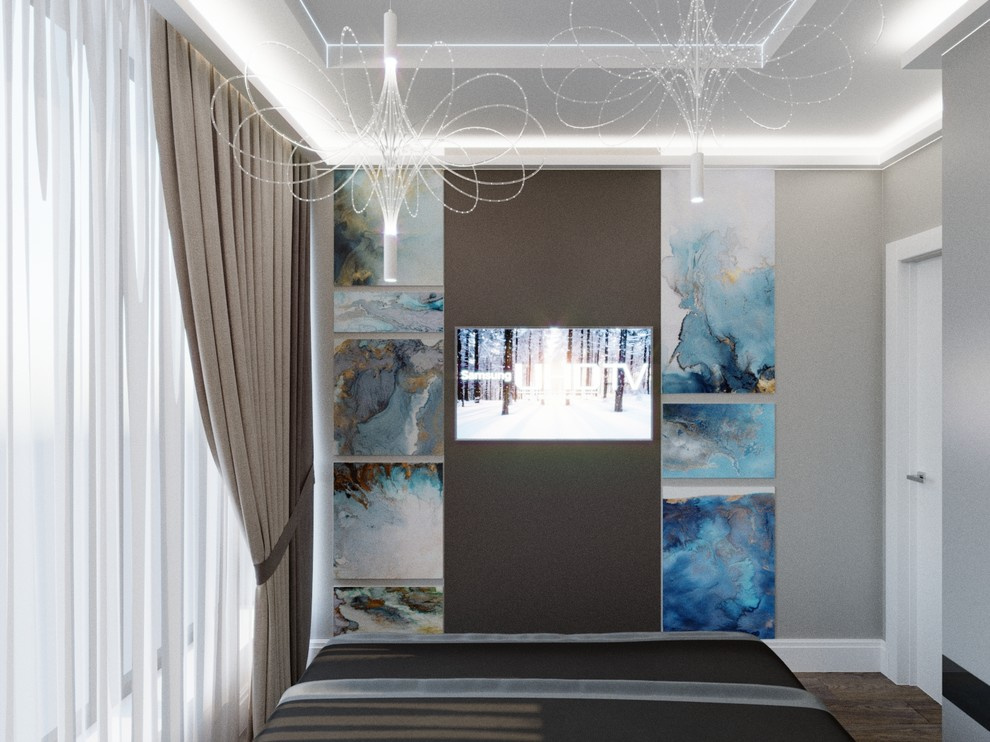 Современный стиль в ЖК "123"