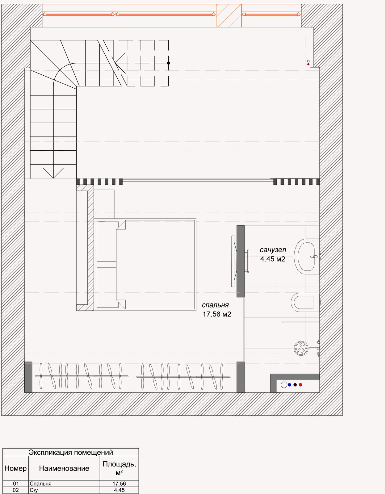 Двухуровневая квартира в ЖК TriBeCa Apartments
