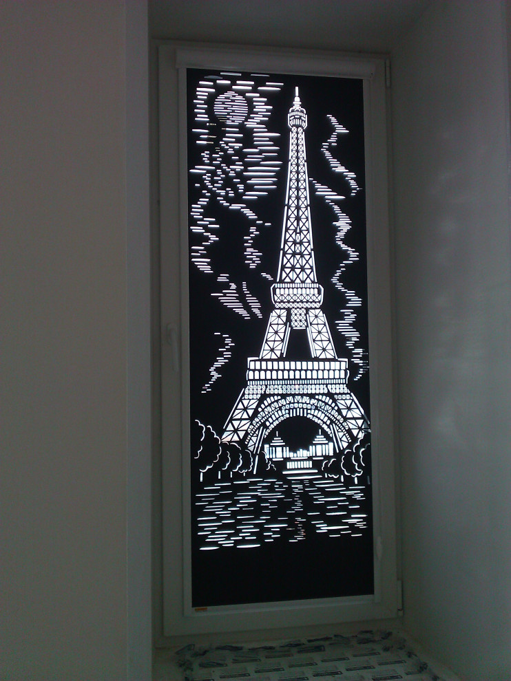 Рулонные шторы с перфорацией