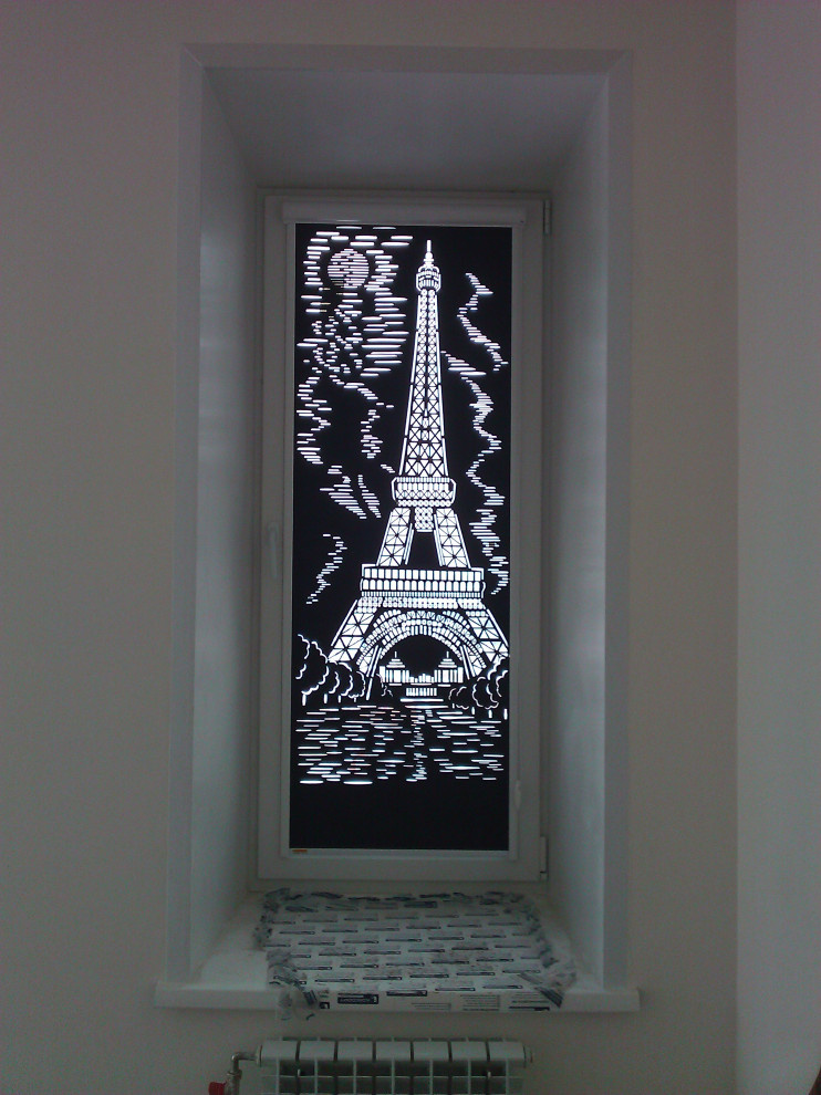 Рулонные шторы с перфорацией