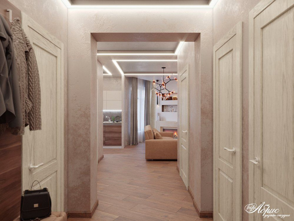 Дизайн мансардной двухкомнатной квартиры (ул.Р.Люксембург)