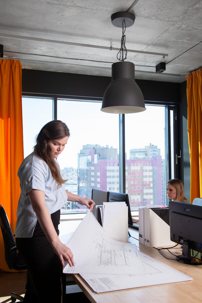 Офис архитектурного бюро CNTR Architects