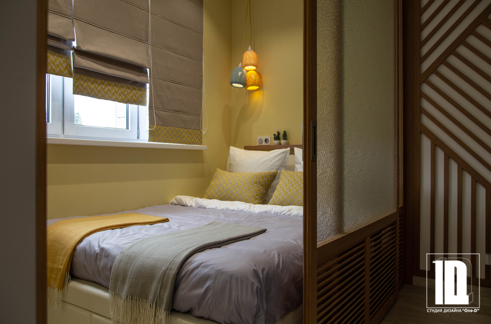 Дизайн-проект "Южное солнце" квартиры в ЖК Посейдон город Сочи 36 м2