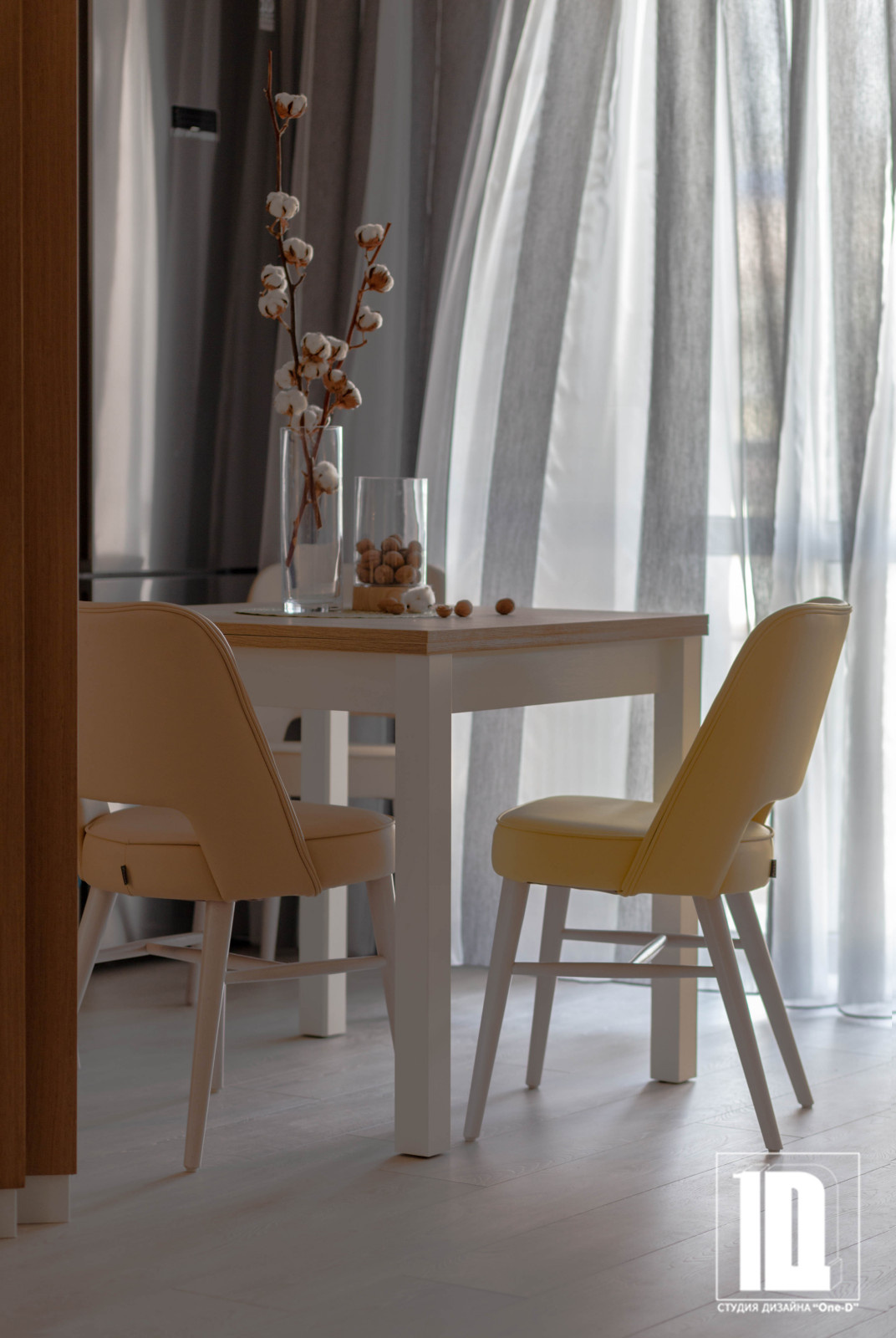 Дизайн-проект "Южное солнце" квартиры в ЖК Посейдон город Сочи 36 м2