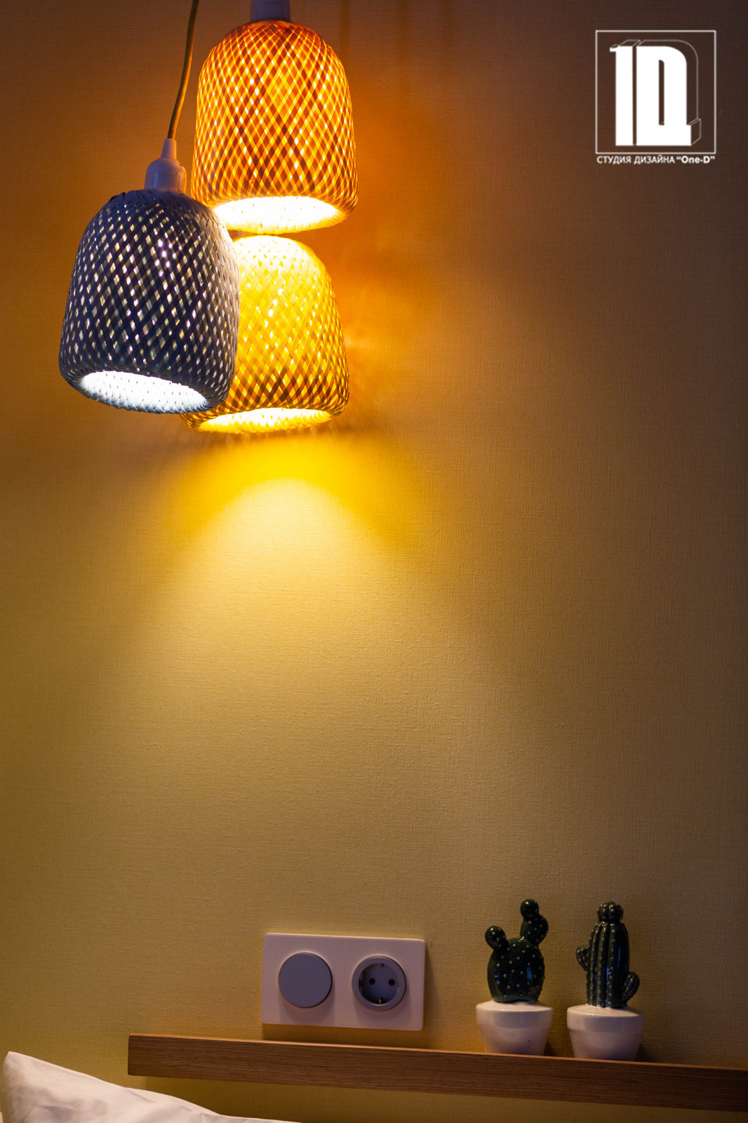 Дизайн-проект "Южное солнце" квартиры в ЖК Посейдон город Сочи 36 м2