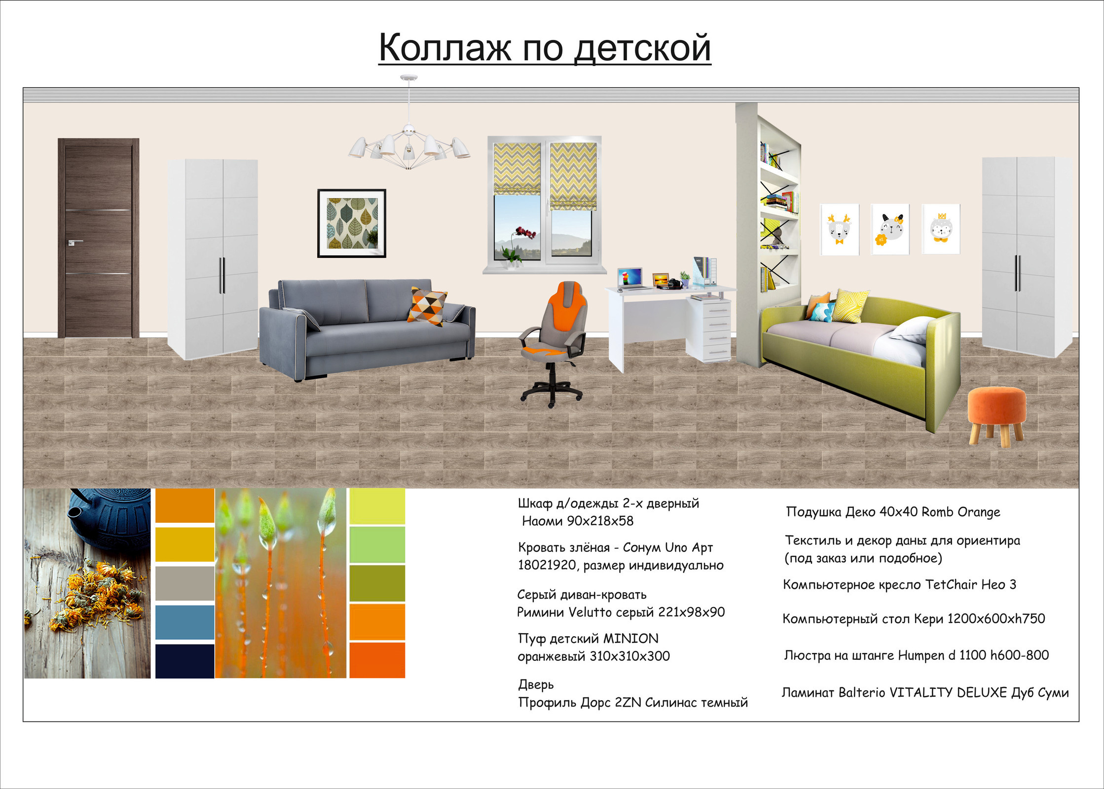 Стилистические решения коллажи