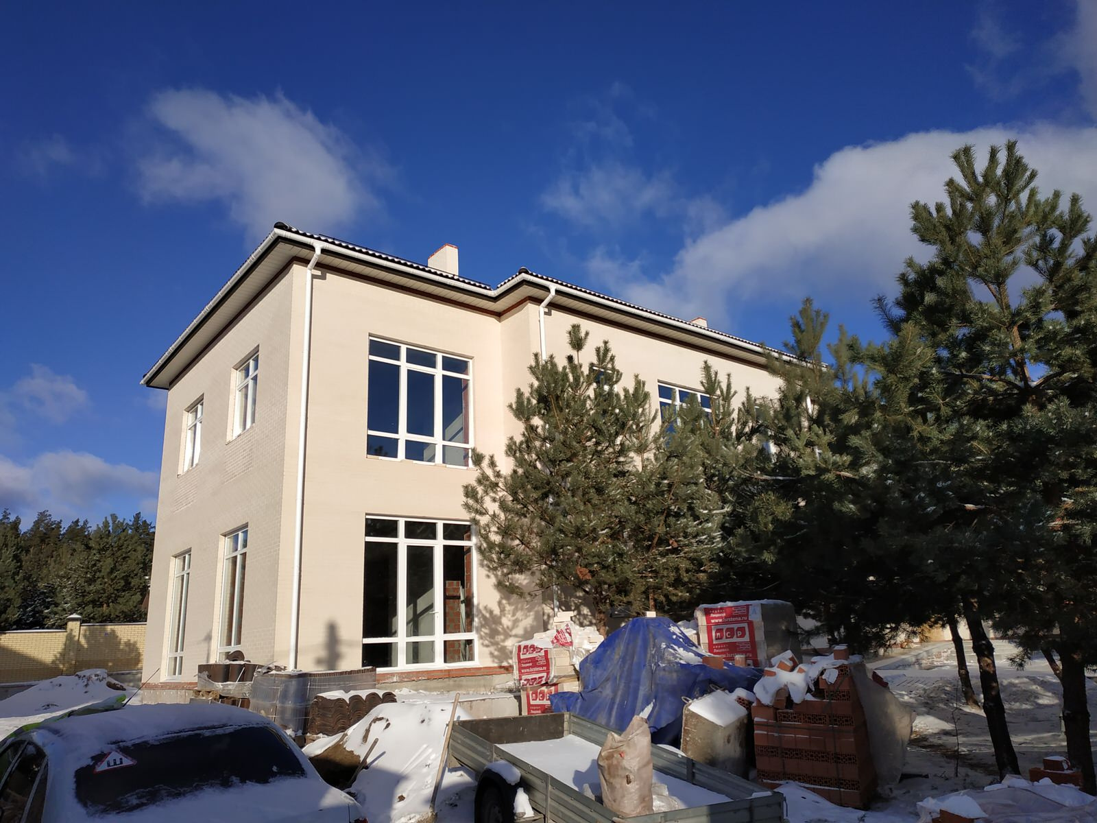 Проект и реализация дома в классическом стиле