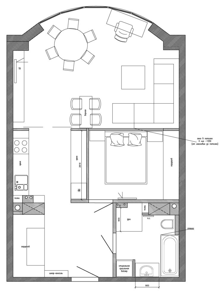Квартира студента на Петроградке