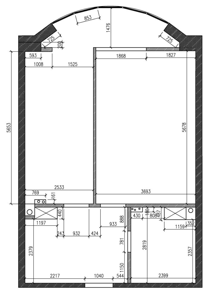 Квартира студента на Петроградке