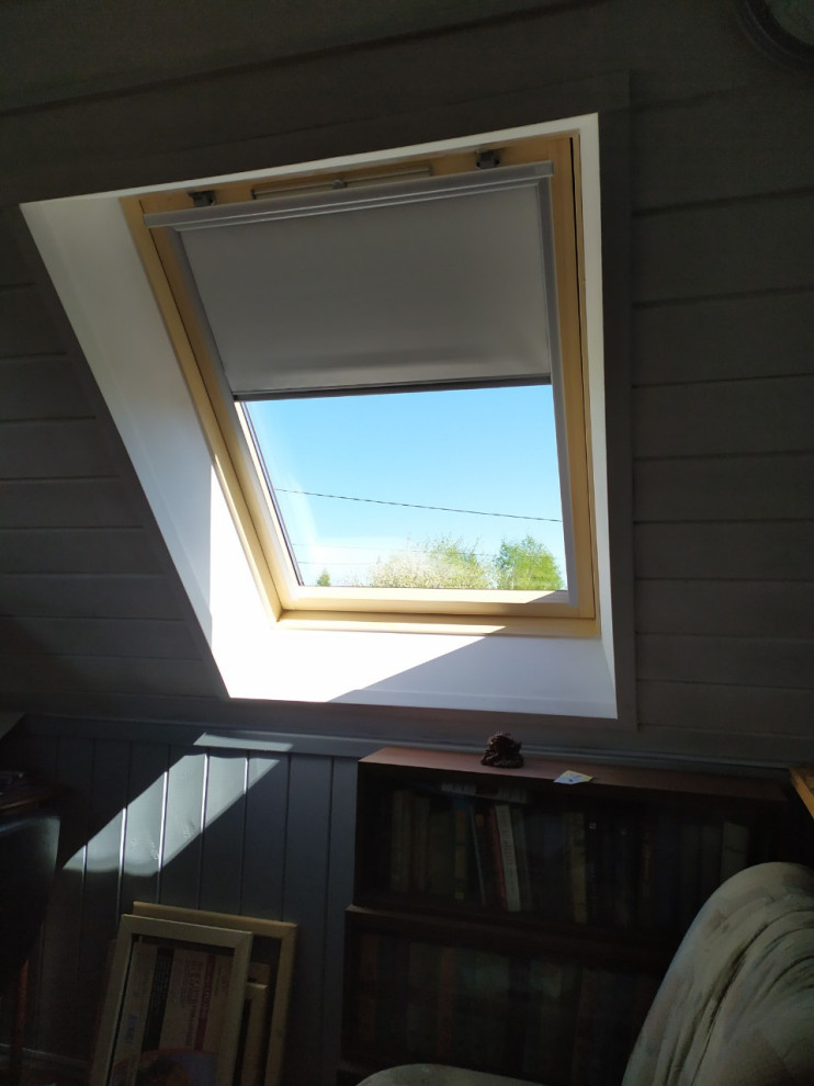 Мансардные окна в спальню