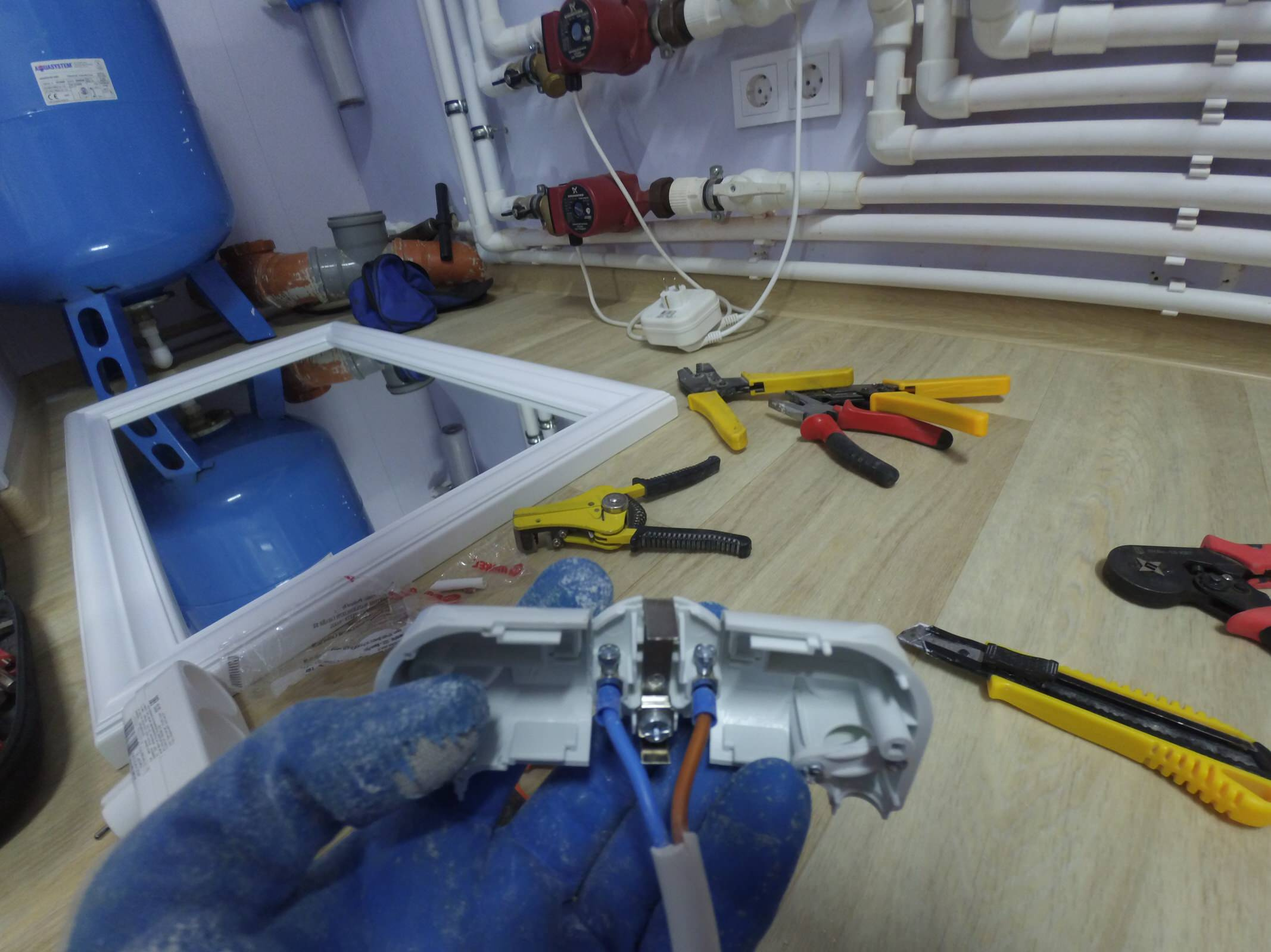 Беспроводное решение для автоматизации ОПС, света и отопления