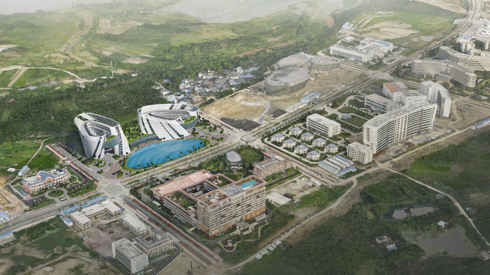 Обложка проекта: Госпиталь и лаборатории в Боао