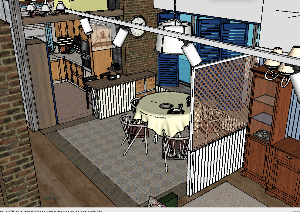 Сельское кантри на берегу поселка-парка GORIZONT