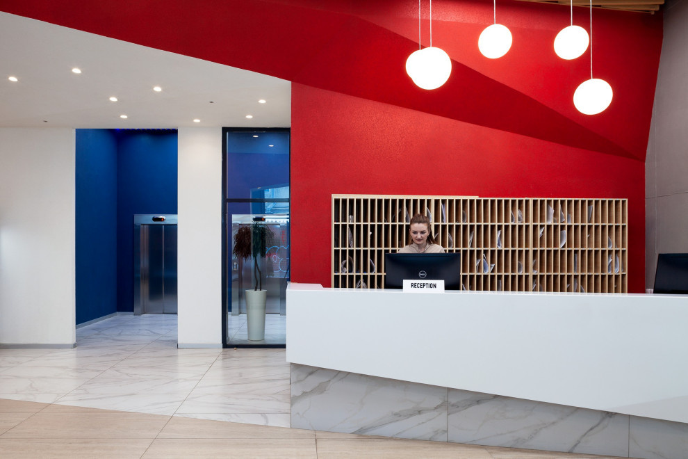 Интерьеры комплекса апартаментов Radius Central House