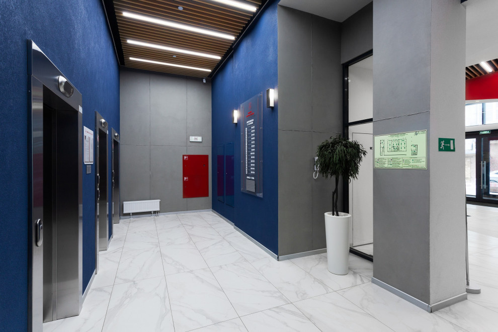 Интерьеры комплекса апартаментов Radius Central House