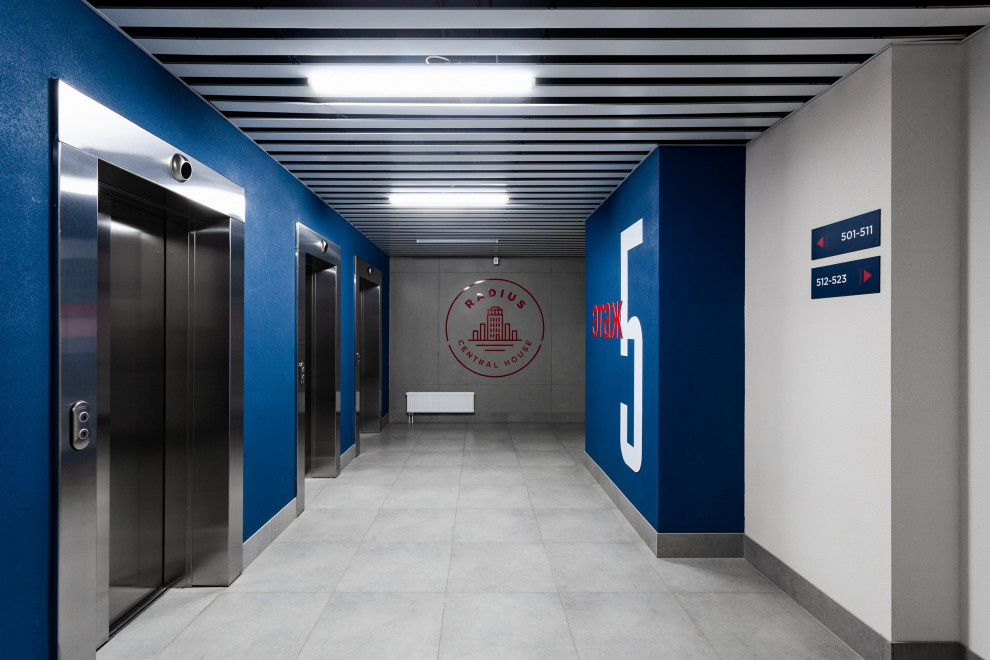 Интерьеры комплекса апартаментов Radius Central House