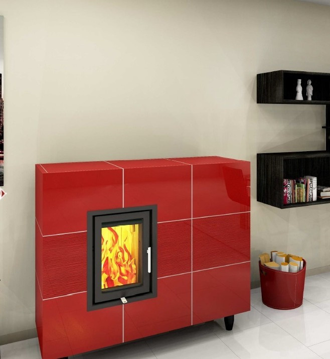 Изразцовые камины и печи