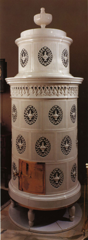 Изразцовые камины и печи