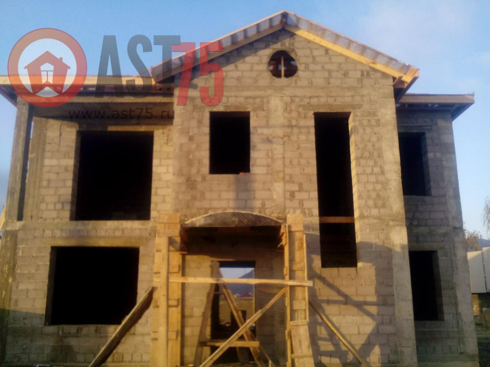 Дом 14 x 11.7 стены 470 мм площадью 264 м2