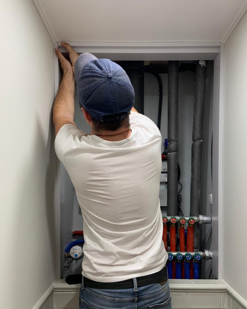 Дверки в санузел для Александры