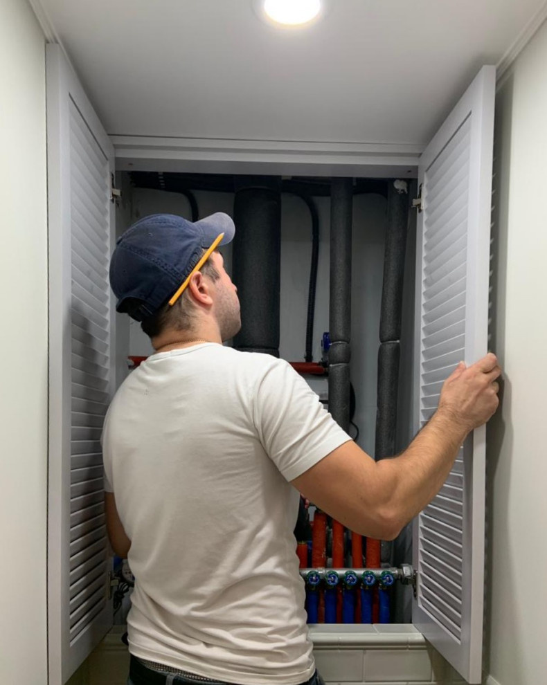 Дверки в санузел для Александры