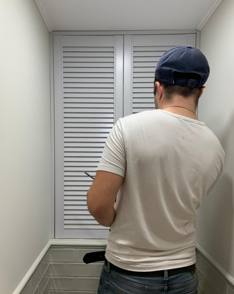 Дверки в санузел для Александры