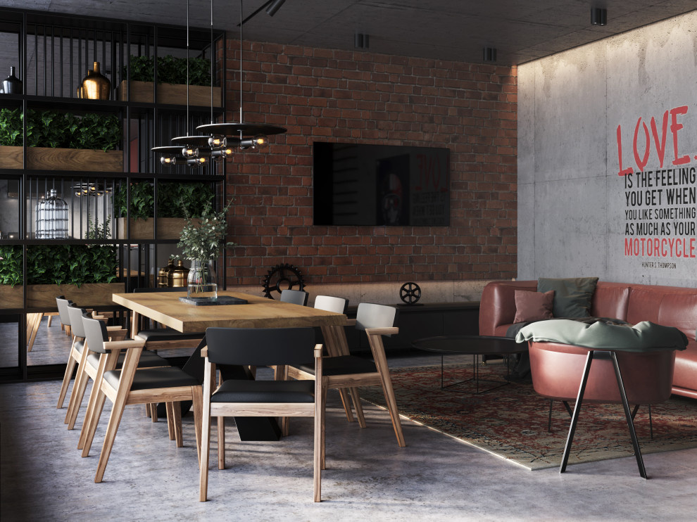 зона барбекю таунхауса в ЖК Apartville