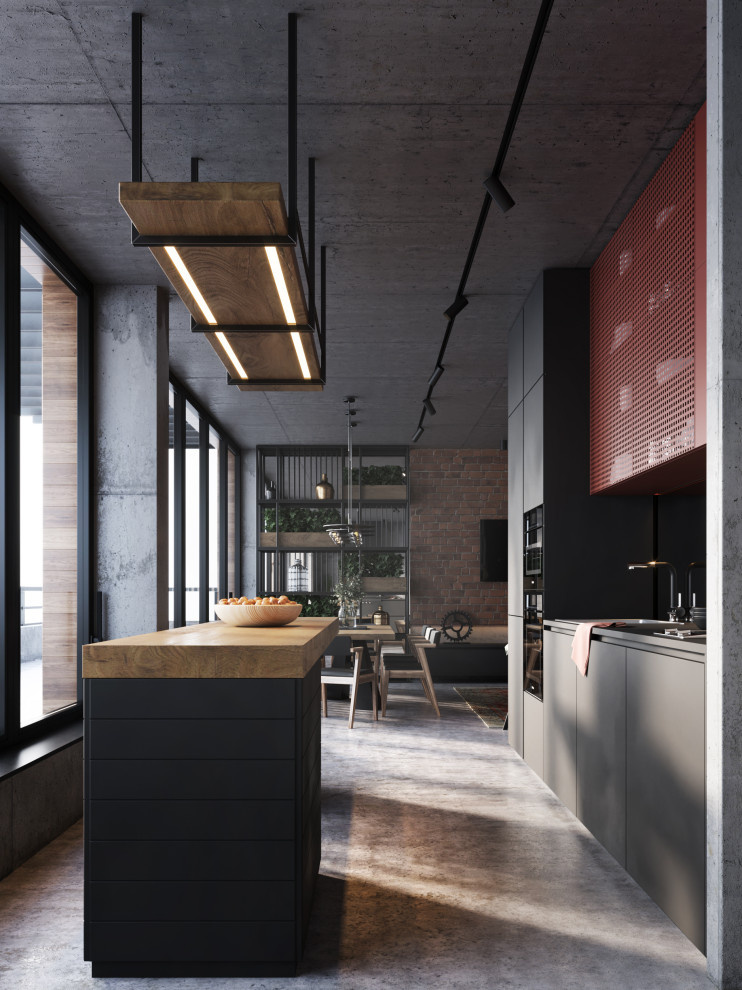 зона барбекю таунхауса в ЖК Apartville