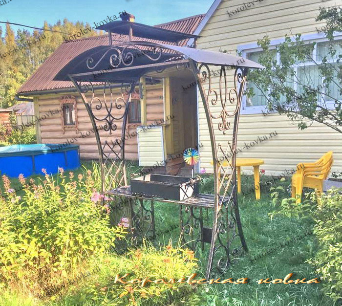 Кованый мангал