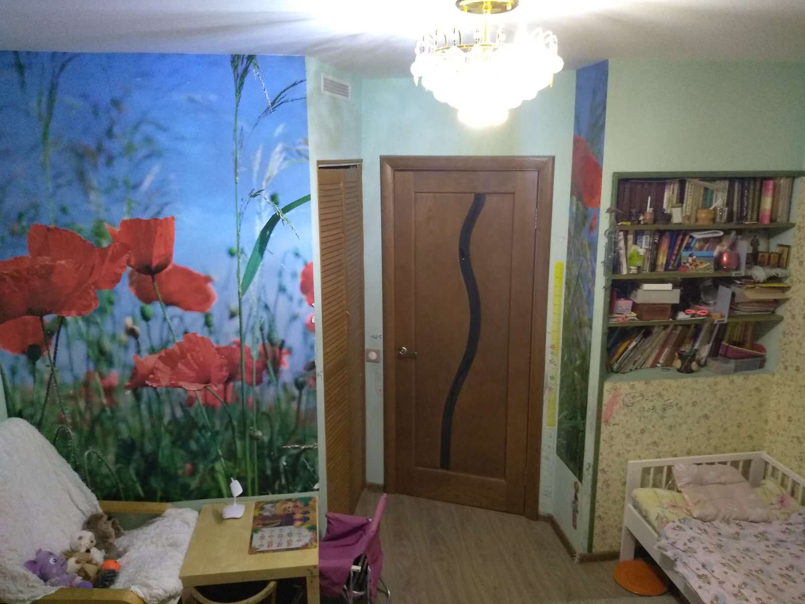 Обложка проекта: Перепланировка гостиной под детскую