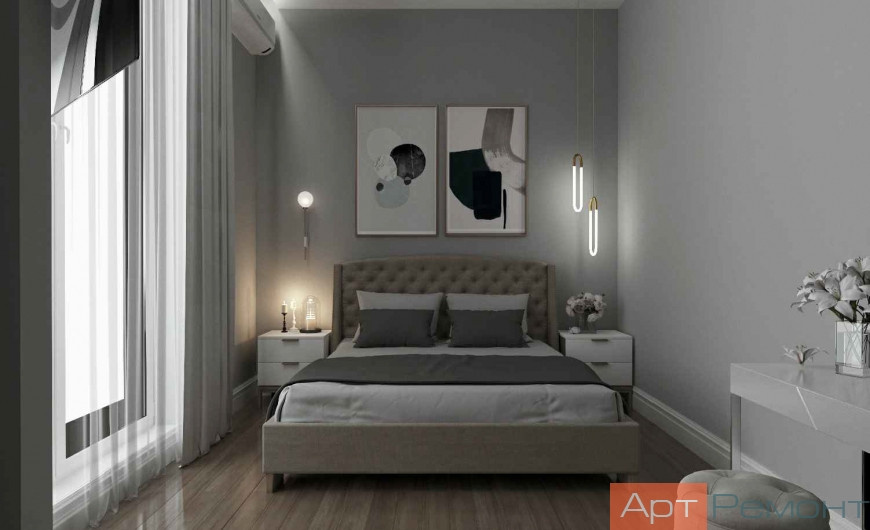 Дизайн-проект 2-комнатной квартиры м. Улица 1905 года